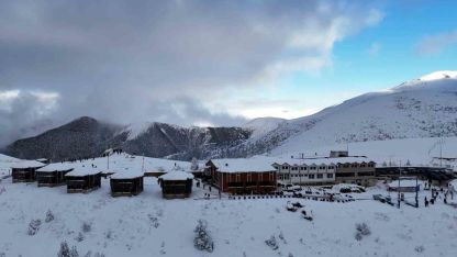 Zigana’nın zirvesinde "kar" yoğunluğu