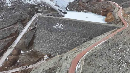 Erikdibi Göleti'nde çalışmalar sürüyor