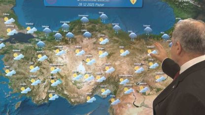 Hava Tahmin Uzmanı Macit: "Ülke genelinde yeni bir soğuk havanın etkisine giriyoruz"