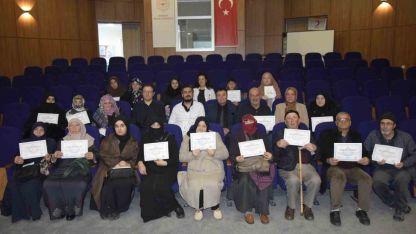 Yılın son ‘Diyabet Okulu Eğitimi’ tamamlandı