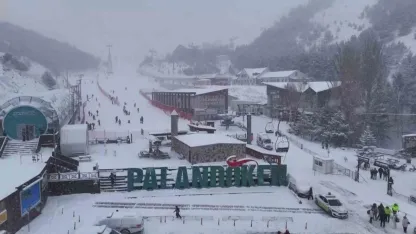 Palandöken’de görsel şölen