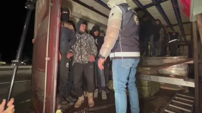 Kaçak göçmenlerin umuda yolculuğu Erzurum’da bitti