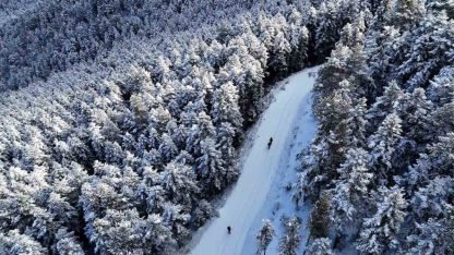Gümüşhane’de kış masalı