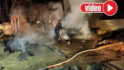 Akşar’da korkutan yangın!