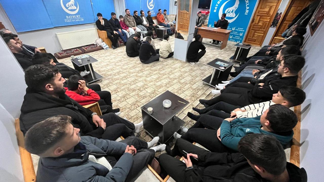 Bayburt Ülkü Ocakları'nda tarih yolculuğu ve Kur’an tilaveti