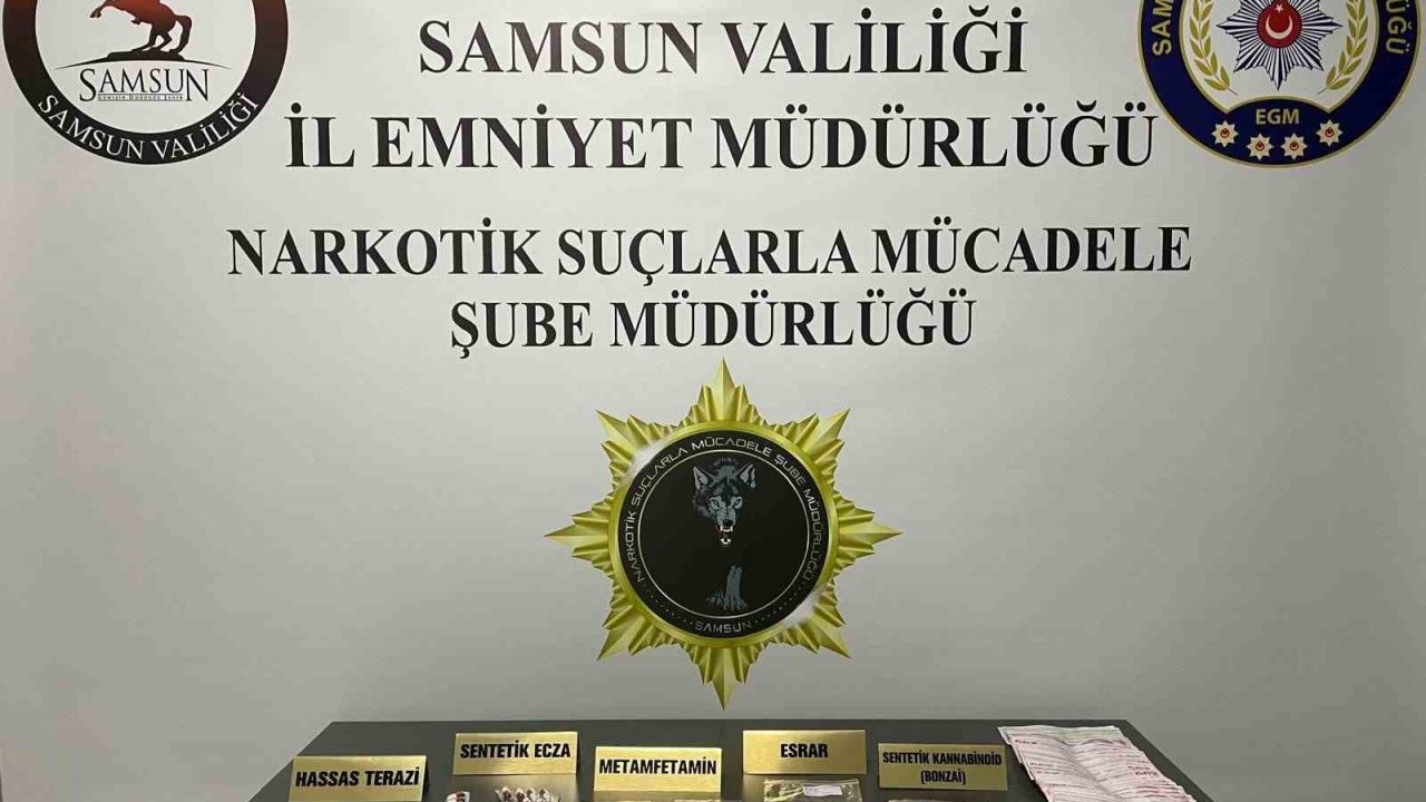 Çarşamba’da uyuşturucu operasyonu: 1 tutuklama