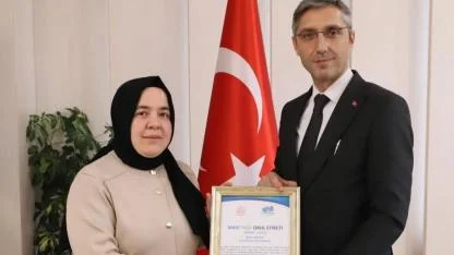 İki okula ‘Mavi Yeşil Okul’ etiketi verildi