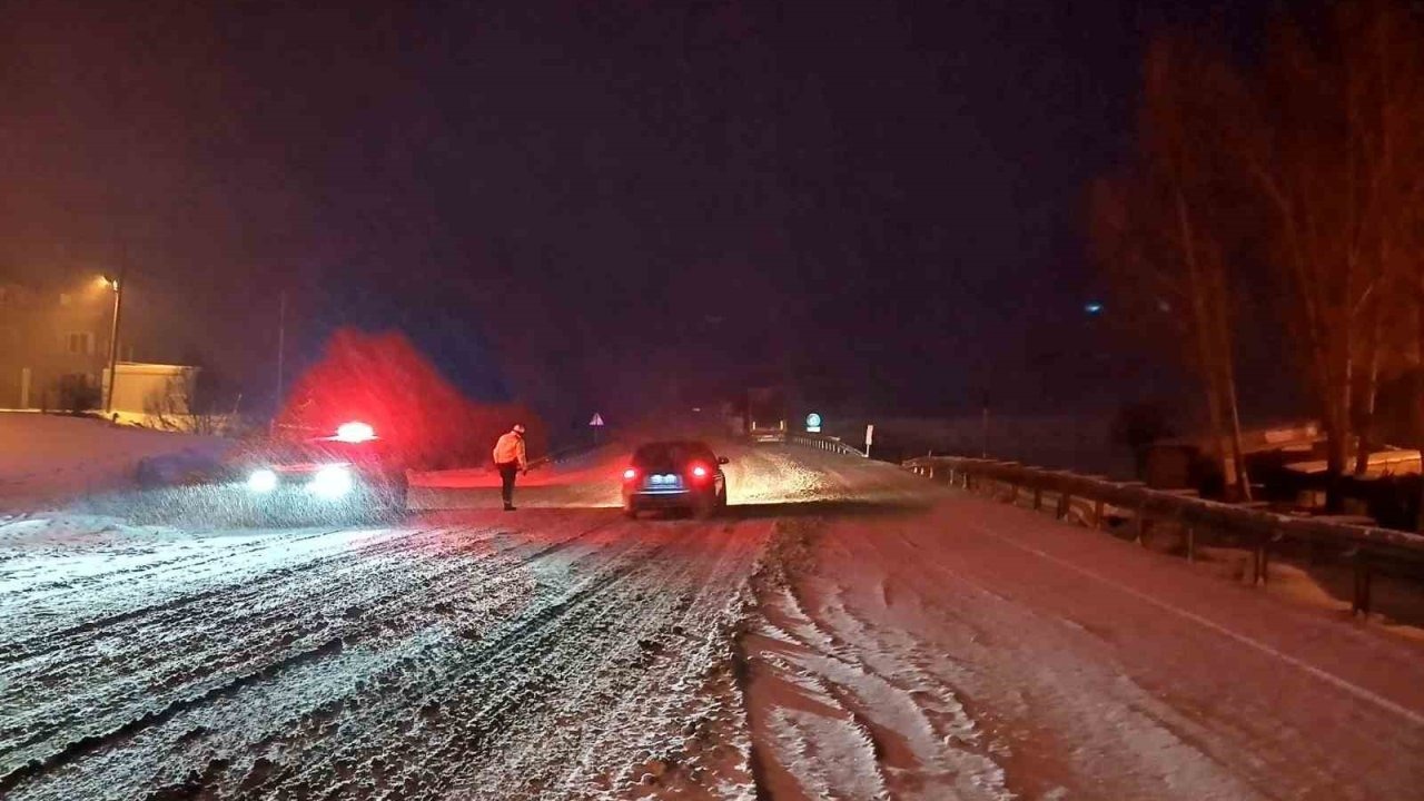 Kop Dağı’nda ulaşım kontrollü sağlanıyor