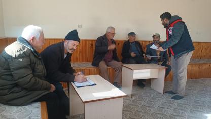 Köylerde buluşup desteklemeler konuşuldu