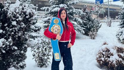 Monaco’yu titretti, Bayburt’ta kar keyfi yaptı