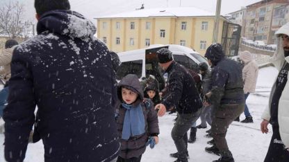 Gümüşhane’de kar esareti