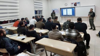 Avcılık eğitimleri tamamlandı