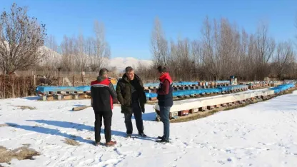 Erzincan’da arıcılığa destek sürüyor