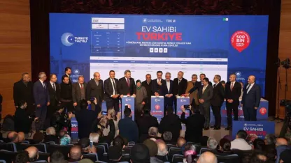 Gümüşhane’de TOKİ kura çekimiyle 940 konutun hak sahipleri belirlendi