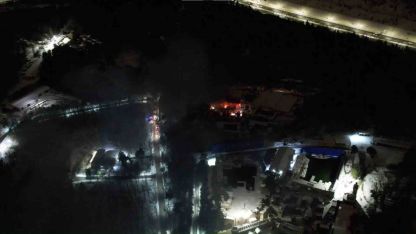 TRT’nin film platosunda yangın paniği: Çok sayıda ekip sevk edildi