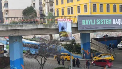 Trabzon’da garip afiş