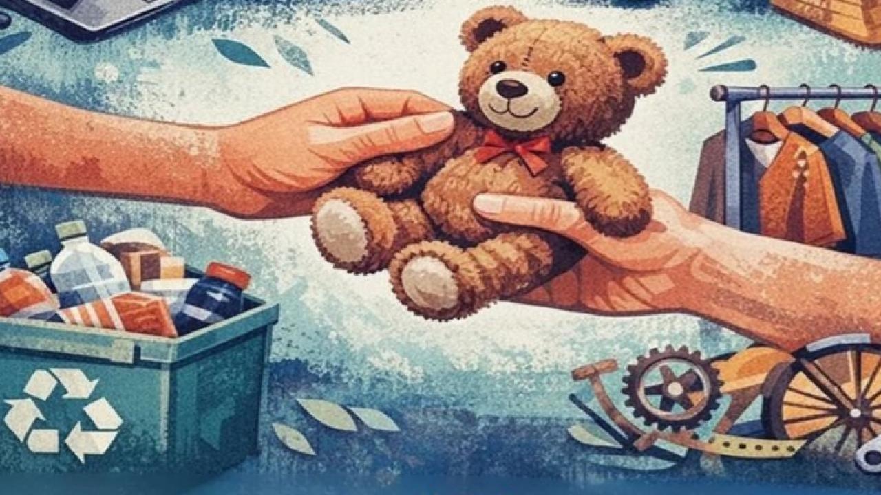 "Atma, onar, yenisini alma, paylaş!"