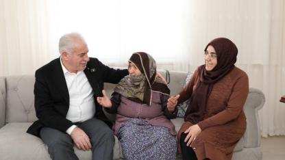 Başkan Memiş’ten gönül ziyaretleri: "Büyüklerimizin duası en kıymetli kazancımız"