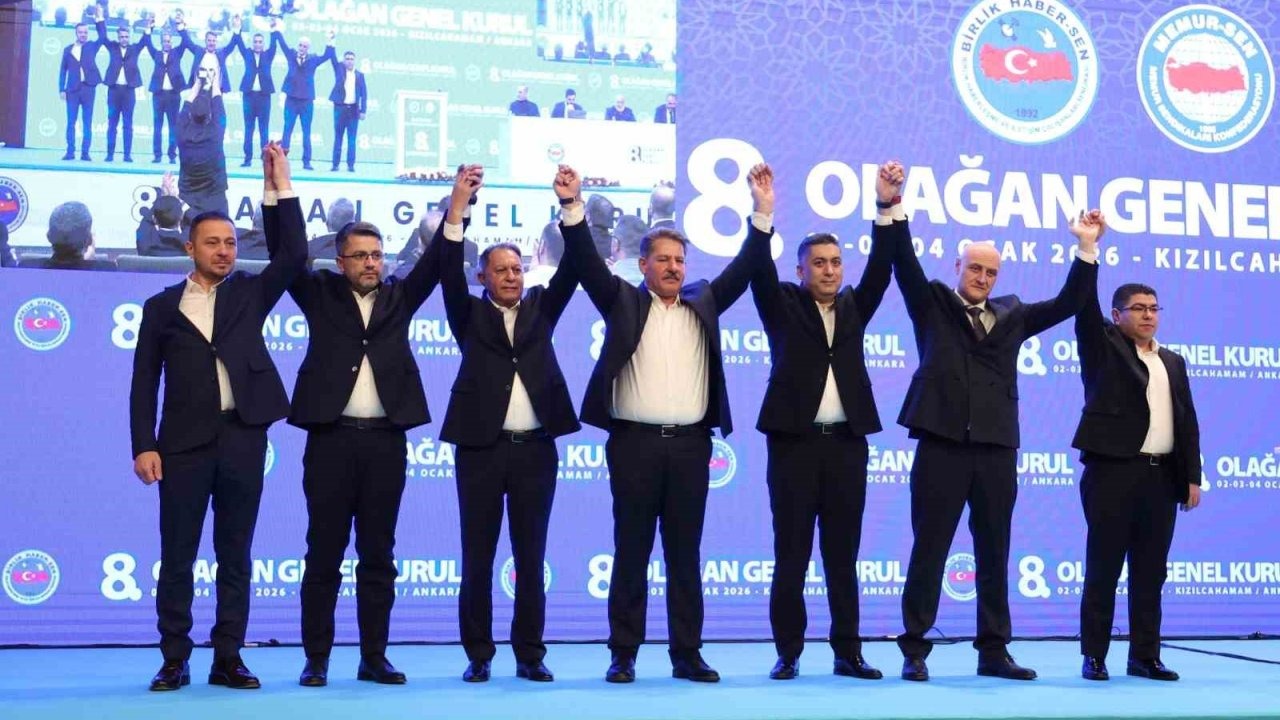 Birlik Haber-Sen 8. Olağan Genel Kurulu’nda Ömer Budak güven tazeledi