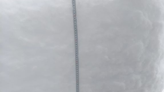 Gümüşhane’de yoğun kar yağışı sonrası yayınladığı videoyla yardım istedi