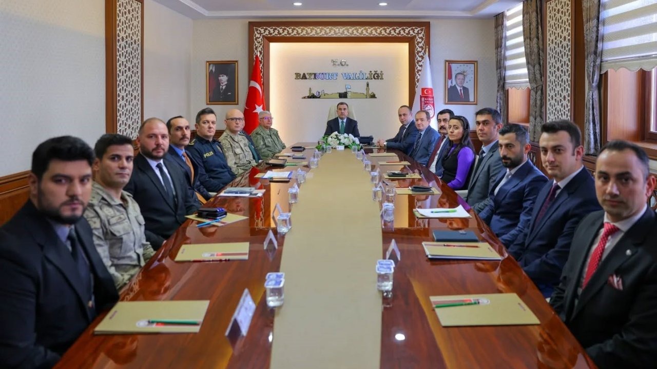 Güvenlik ve asayiş tedbirleri masaya yatırıldı