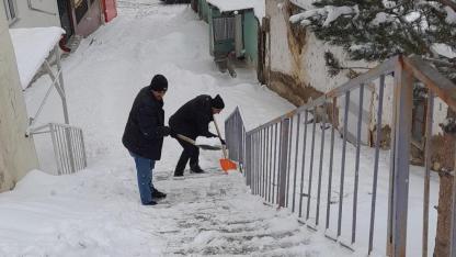Hafta sonu kar ve buzla mücadele seferberliği