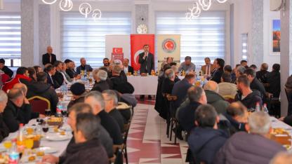 Hizmetin mimarları bir araya geldi...