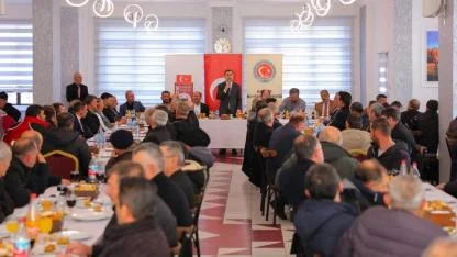 Hizmetin mimarları bir araya geldi...