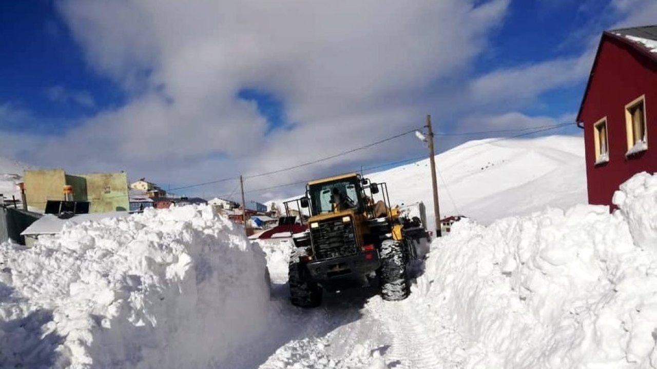 Kapalı 70 köy yolunda çalışmalar sürüyor