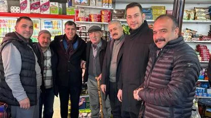 Milletvekili Ateş, Bayburt esnafının nabzını tuttu!