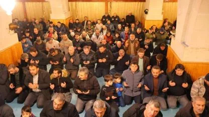 Miraç Kandili huşu içinde idrak edildi