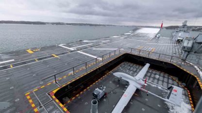 Bayraktar TB3 SİHA’dan NATO tatbikatında gövde gösterisi