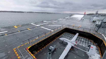 Bayraktar TB3 SİHA’dan NATO tatbikatında gövde gösterisi