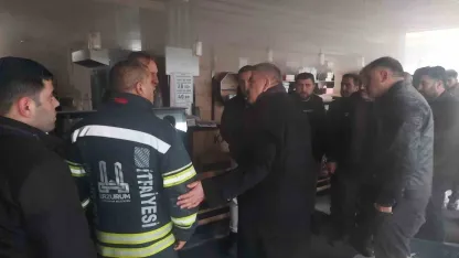 Ekmek fırınında yaşanan patlama korkuttu