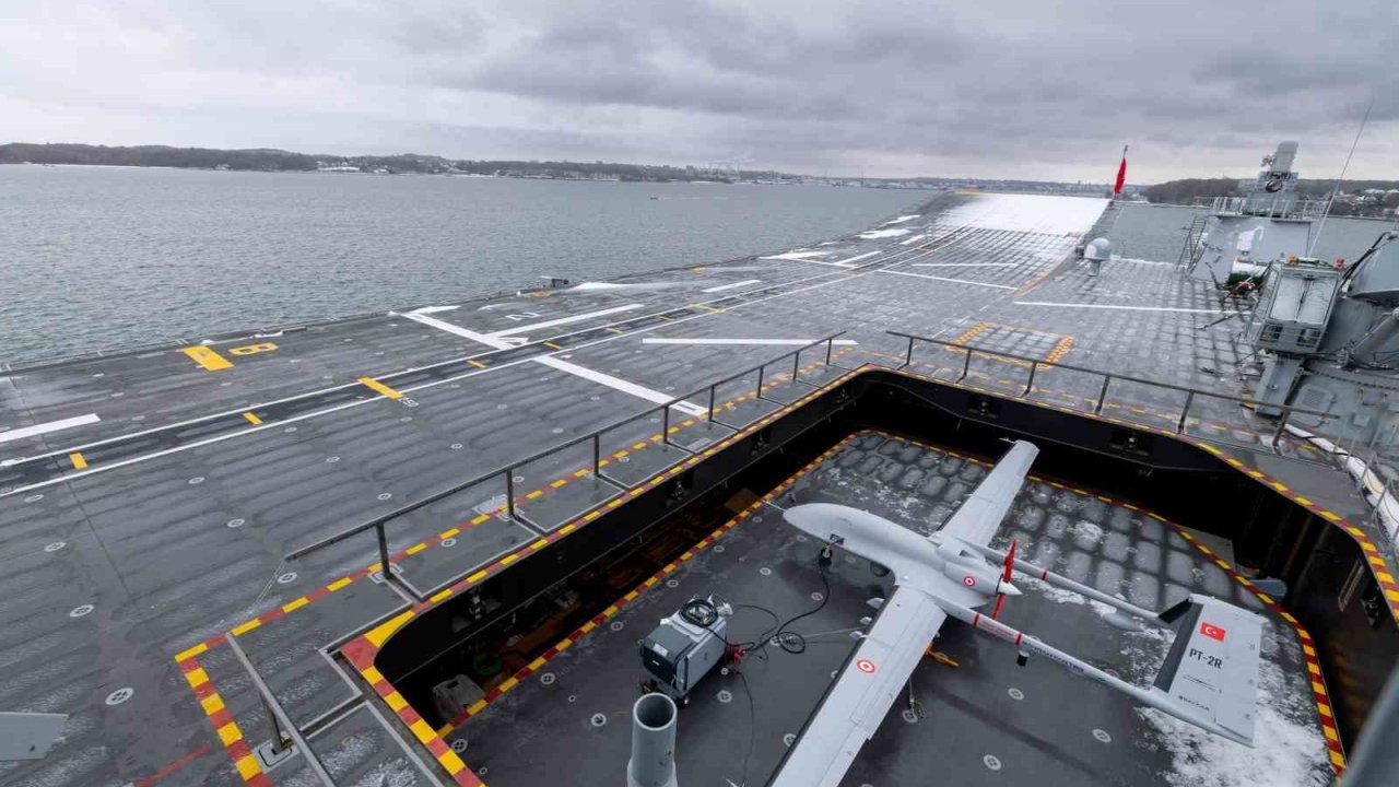 Bayraktar TB3 SİHA’dan NATO tatbikatında gövde gösterisi