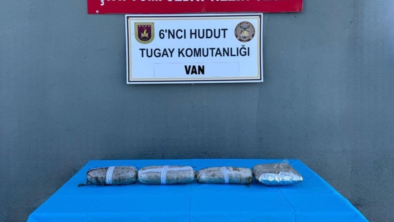 MSB, Van’da yürütülen operasyonlarda 5 kilogram uyuşturucu madde ele geçirildiğini duyurdu
