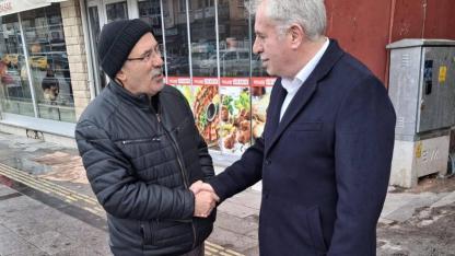 Başkan Memiş’ten esnafa kandil ziyareti