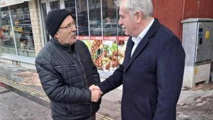 Başkan Memiş’ten esnafa kandil ziyareti