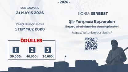 Şiir yarışması heyecanı yeniden başladı!