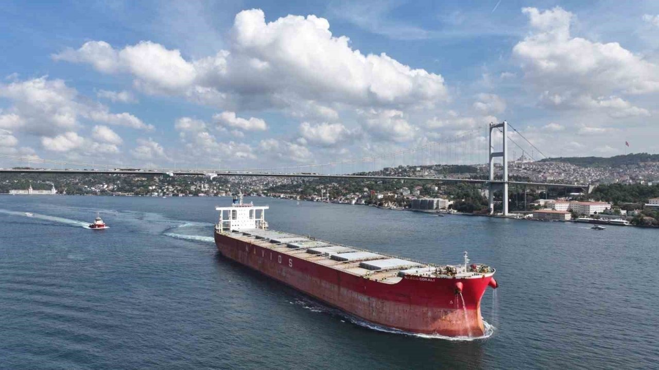 Türk boğazları 2025’te 84 bin 640 gemilik trafiği yönetti