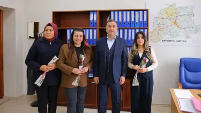 Vali Eldivan'dan Kadınlar Günü kutlaması