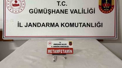 Gümüşhane’de uyuşturucu operasyonlarında iki şüpheli yakalandı