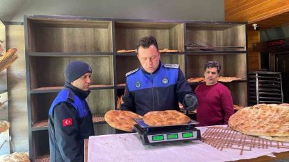 Fırınlara hijyen ve gramaj denetimi