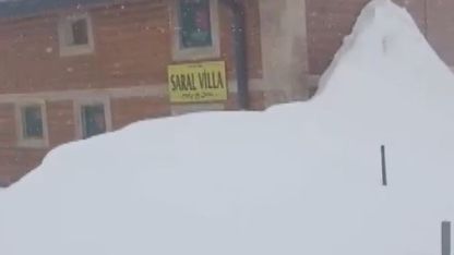 Kılıçkaya Yaylası kar altında kaldı