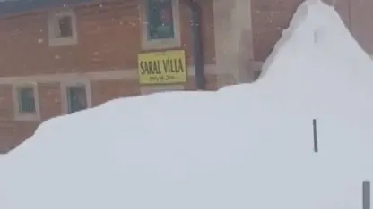 Kılıçkaya Yaylası kar altında kaldı