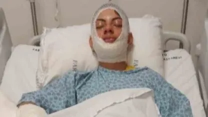 Ateşe benzin döktü, facianın eşiğinden döndü