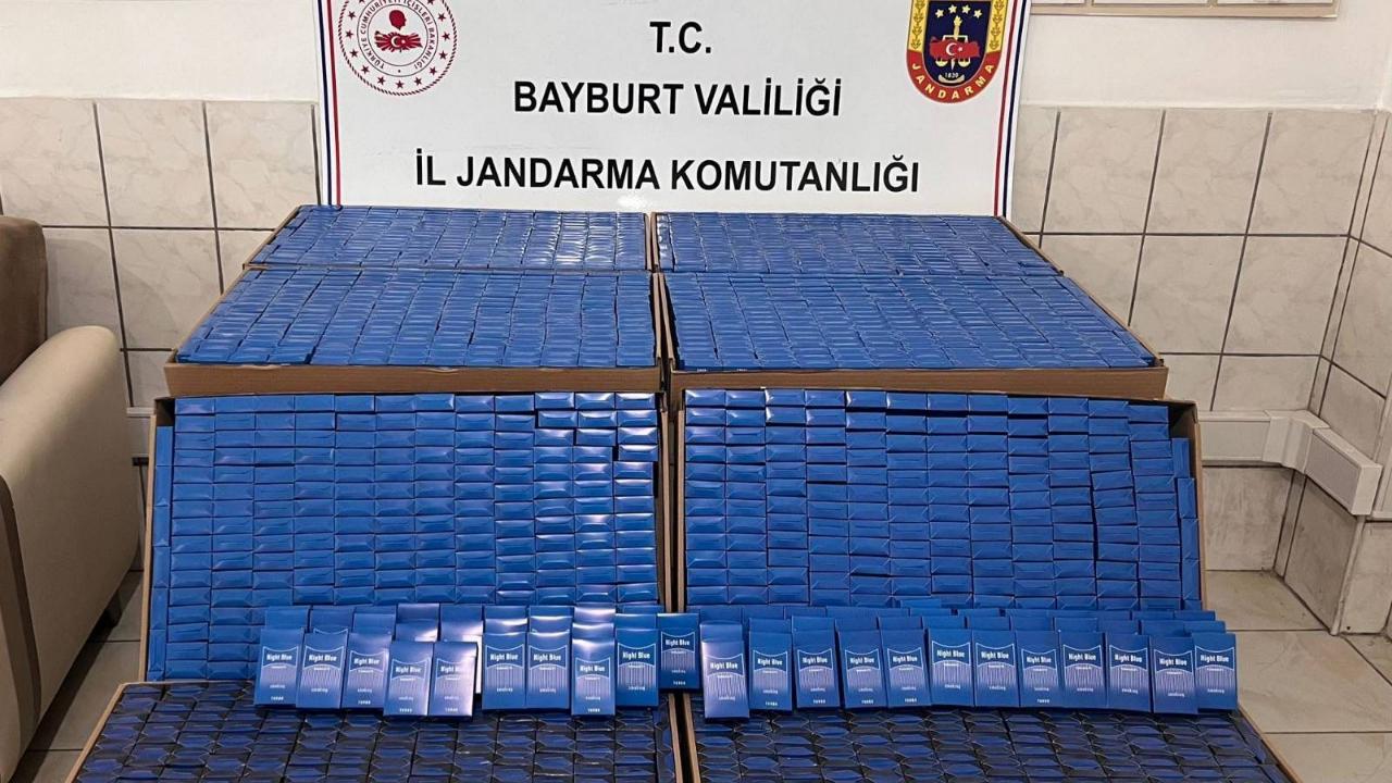 Bayburt jandarmasından kaçakçılık operasyonu!