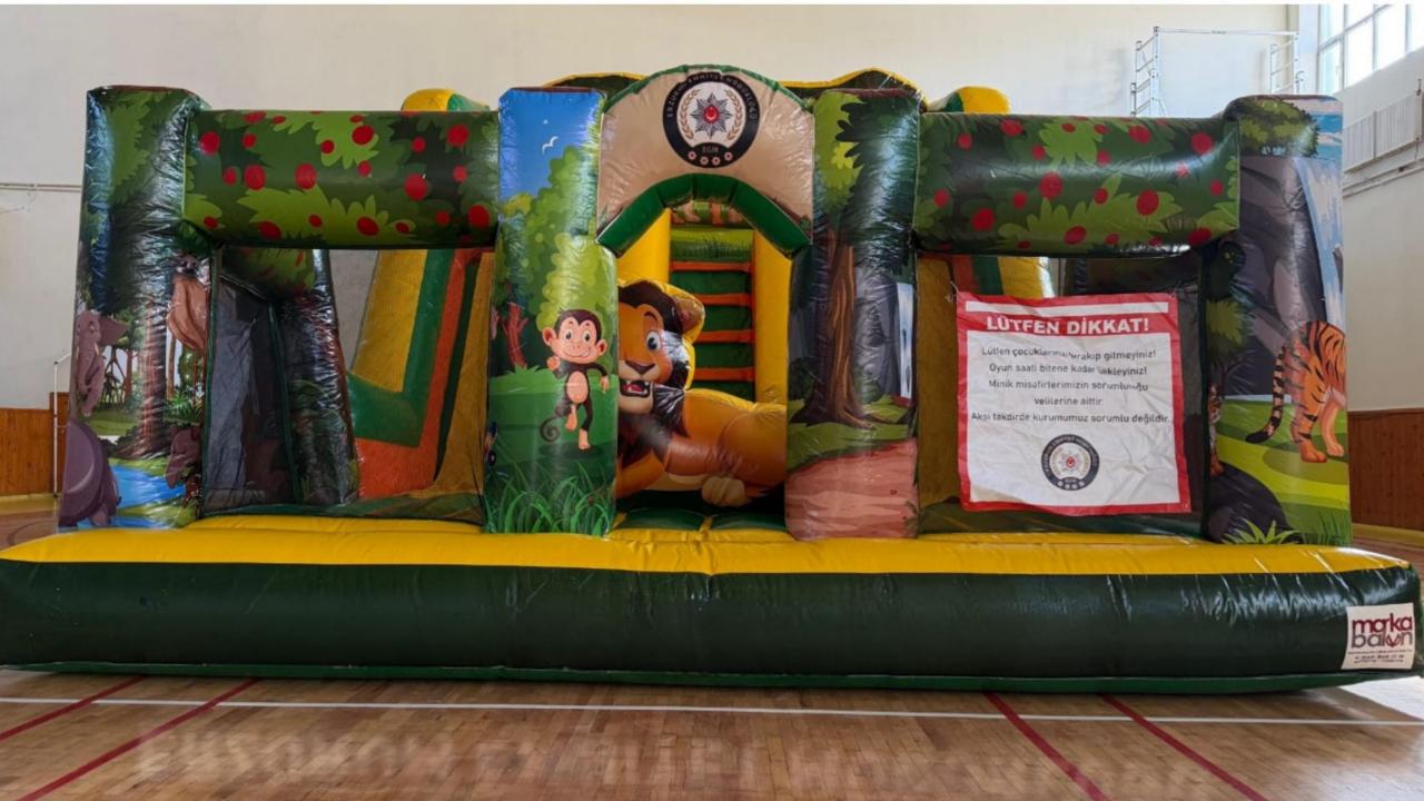 Bayburt’ta bayram neşesi ‘balon park’ ile taçlanacak