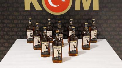 Bayburt’ta sahte alkol operasyonu!