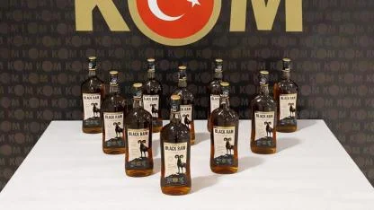 Bayburt’ta sahte alkol operasyonu!